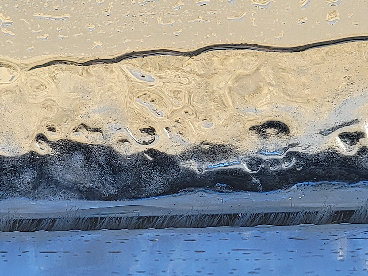 Window Ice During the Big Freeze