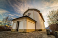 Church at Sunset