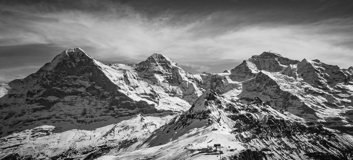 Alpine Trio - Eiger, Monch, Jungfrau