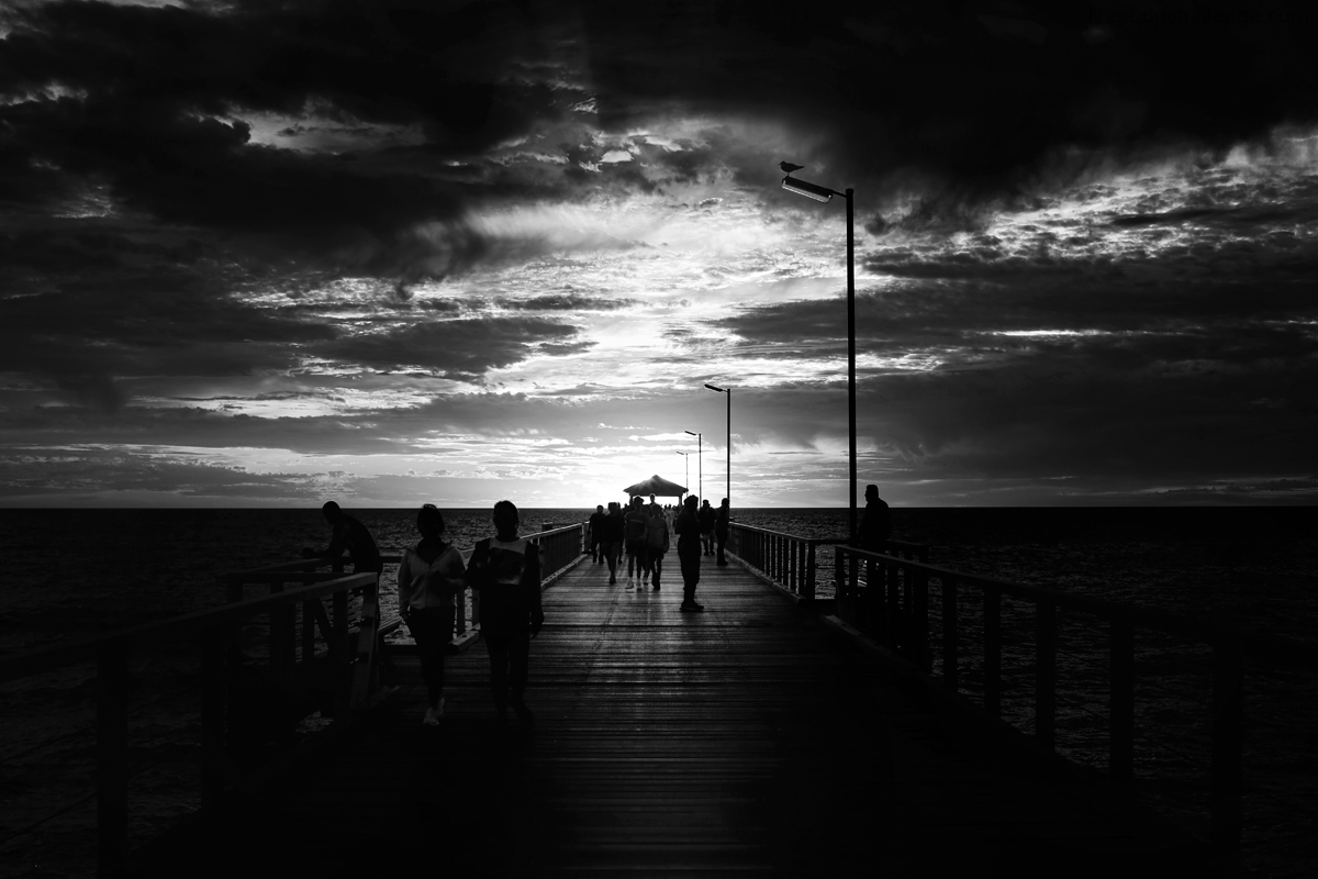 Darkness pervades 