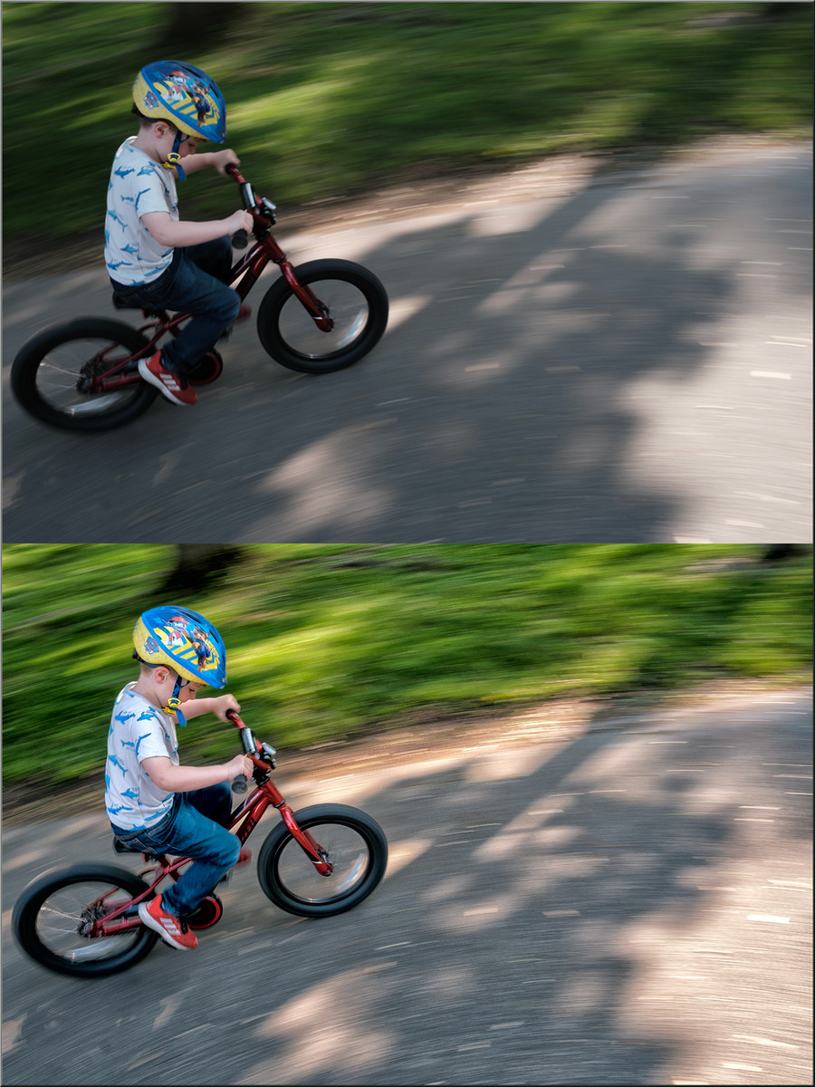 training wheels OFF
