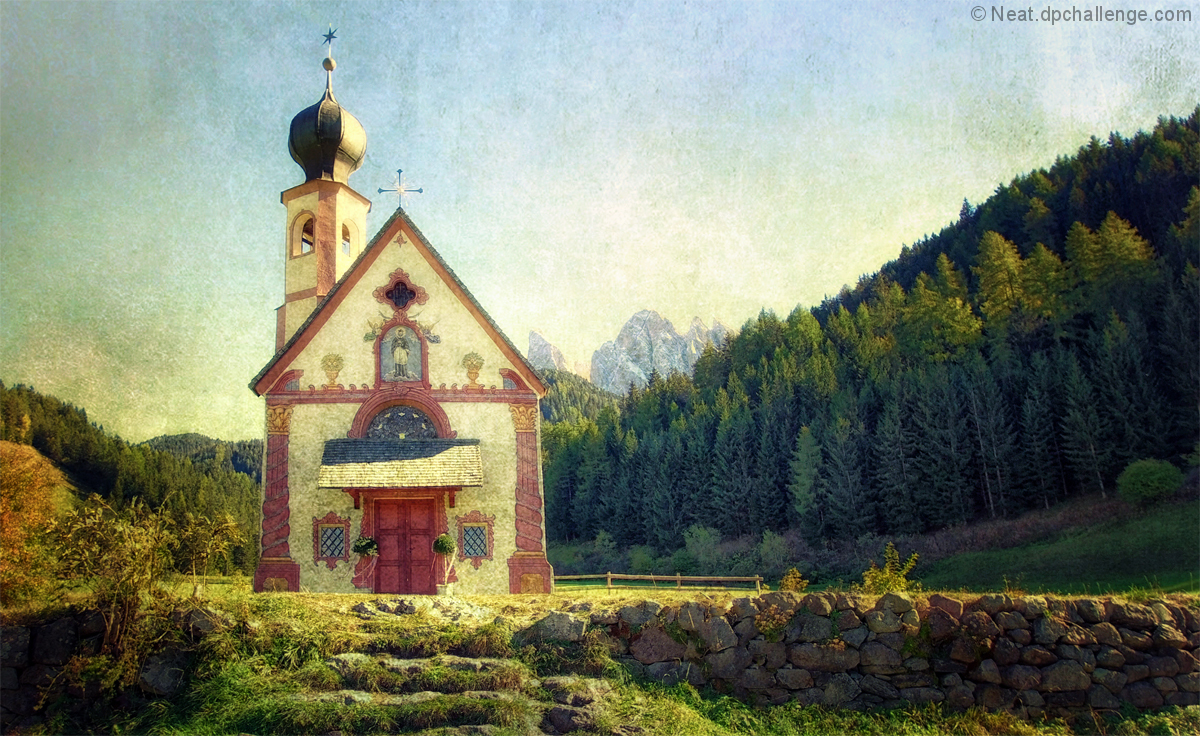  San Giovanni church - Val di Funes - 1744