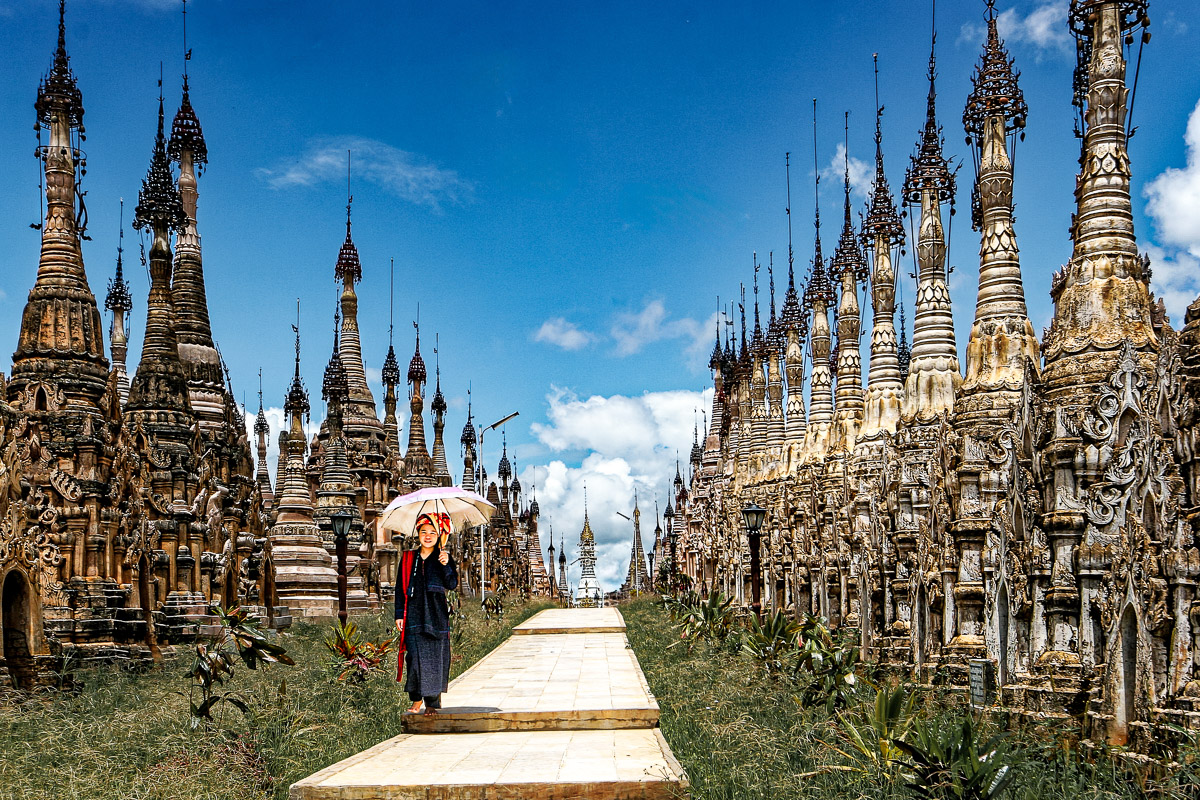 Kakku Pagodas, Myanmar