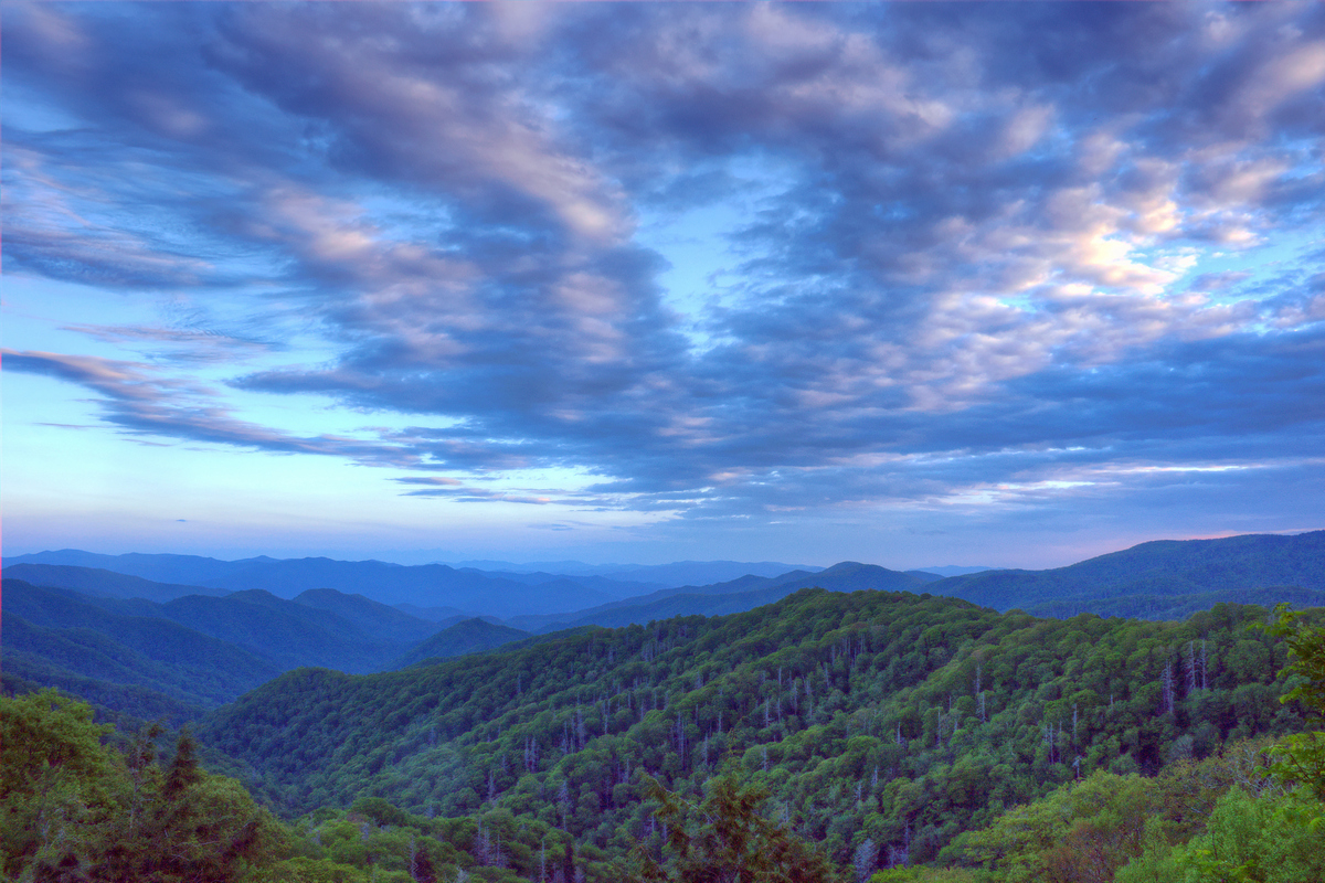 Evening Skies in the Smokies