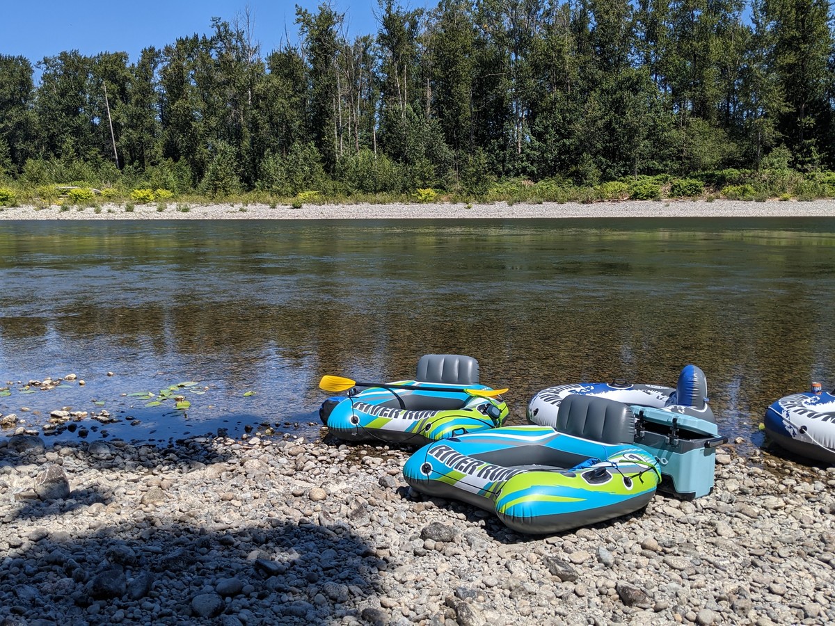 Rolling down the river