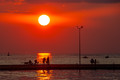 Lake Erie Summer Sunset