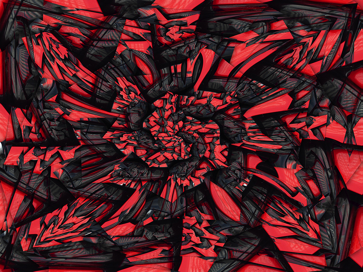 Remnants of a Red Car