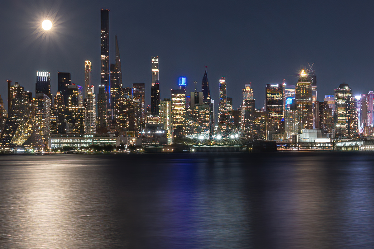 Blue Moon Over Manhattan