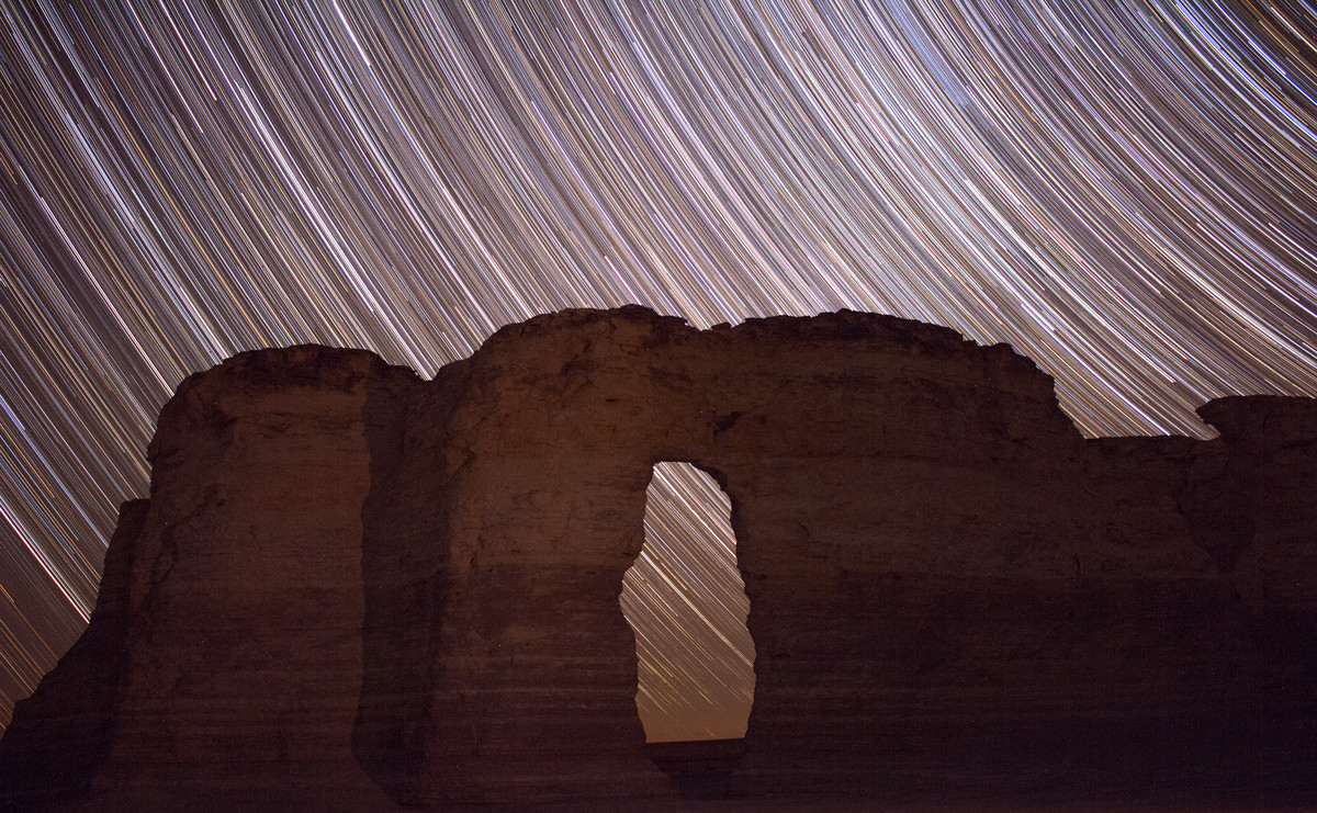 Star Trails West Edit