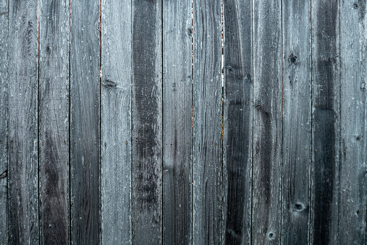 weatherworn fence