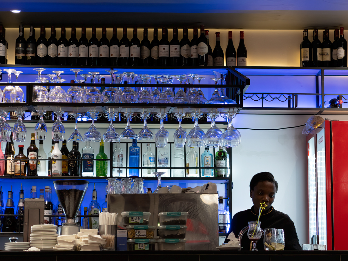 Behind the Bar