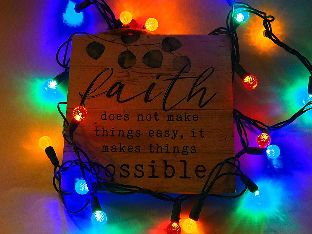 Light up your Holiday and Faith