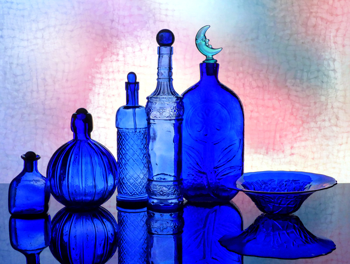 Bottles Blue