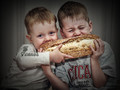 Brothers with Bread