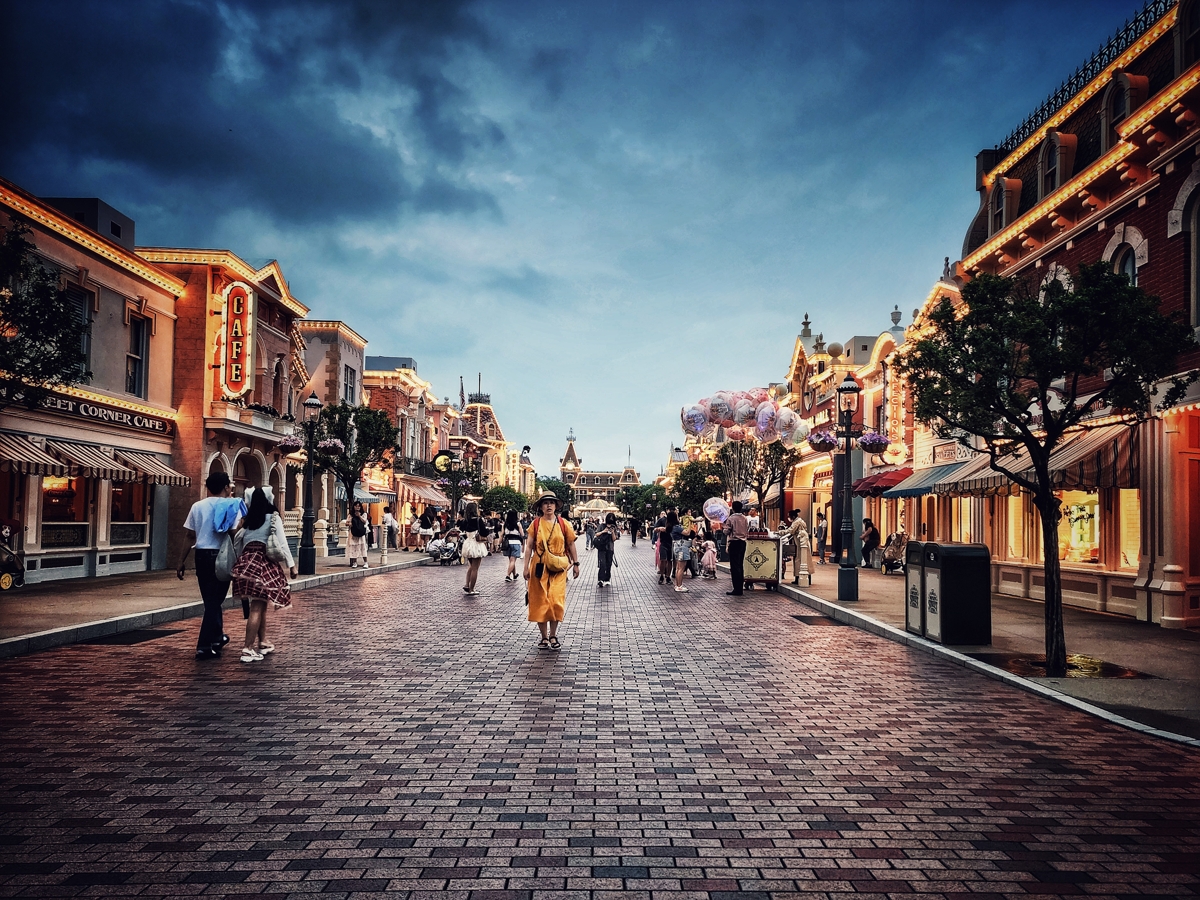 evening stroll