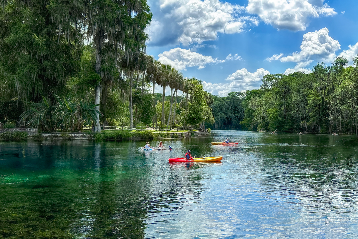 Kayaking the Springs