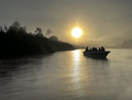 Riverboat at Dawn
