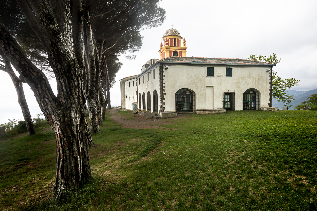 A monastery in the mountains