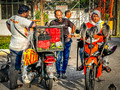 Many Monkeys on a Motorcycle 