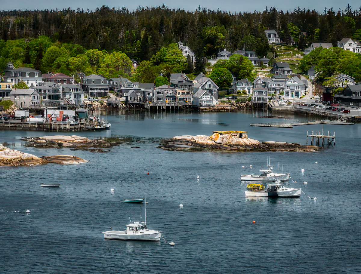 Lobster Boats, Stonington Harbor, Maine