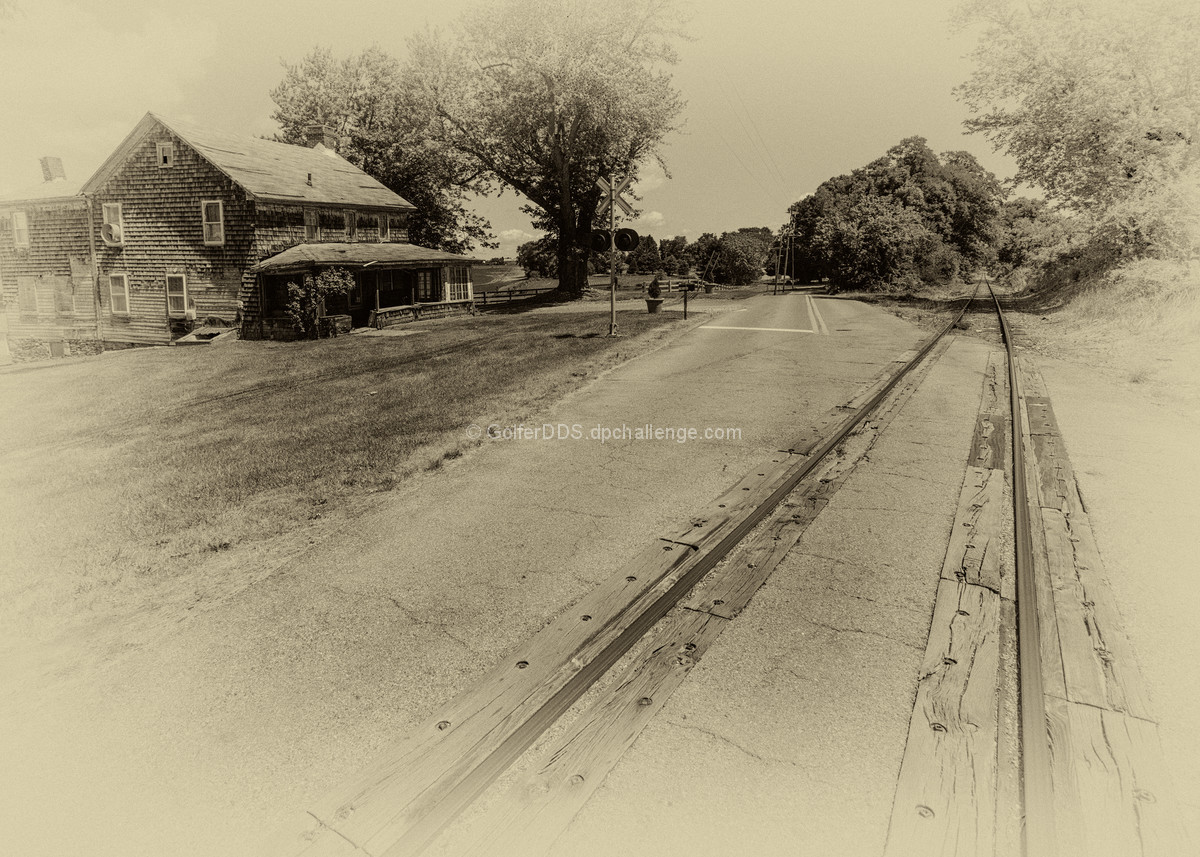 The Train Runs Through It