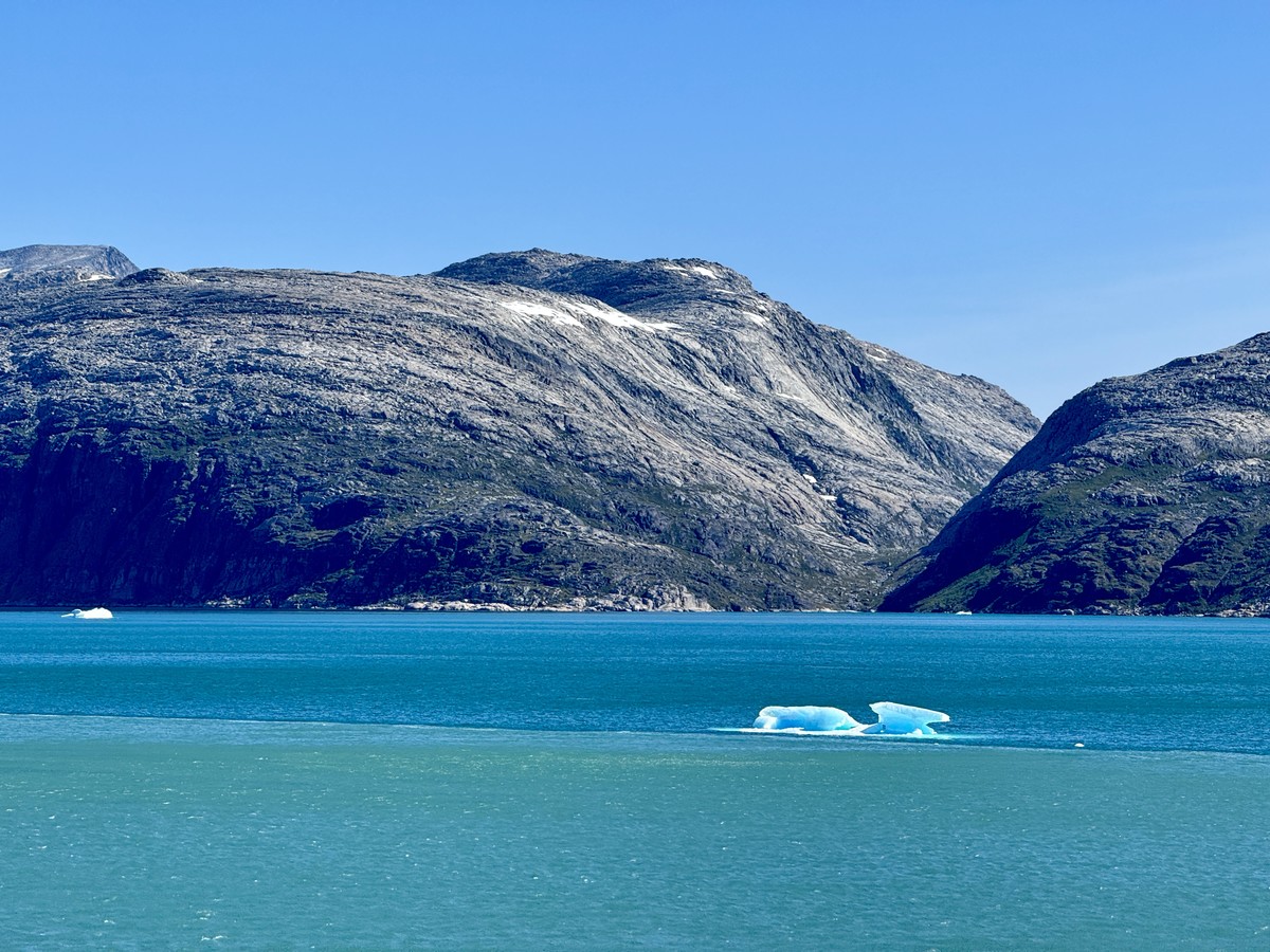 Big Iceburg. Huge Mountain