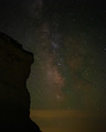 Milky Way and Rock