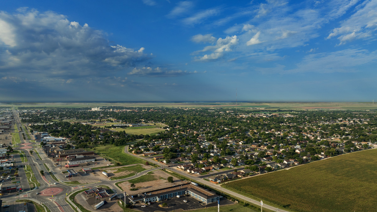 Hays Kansas From Above