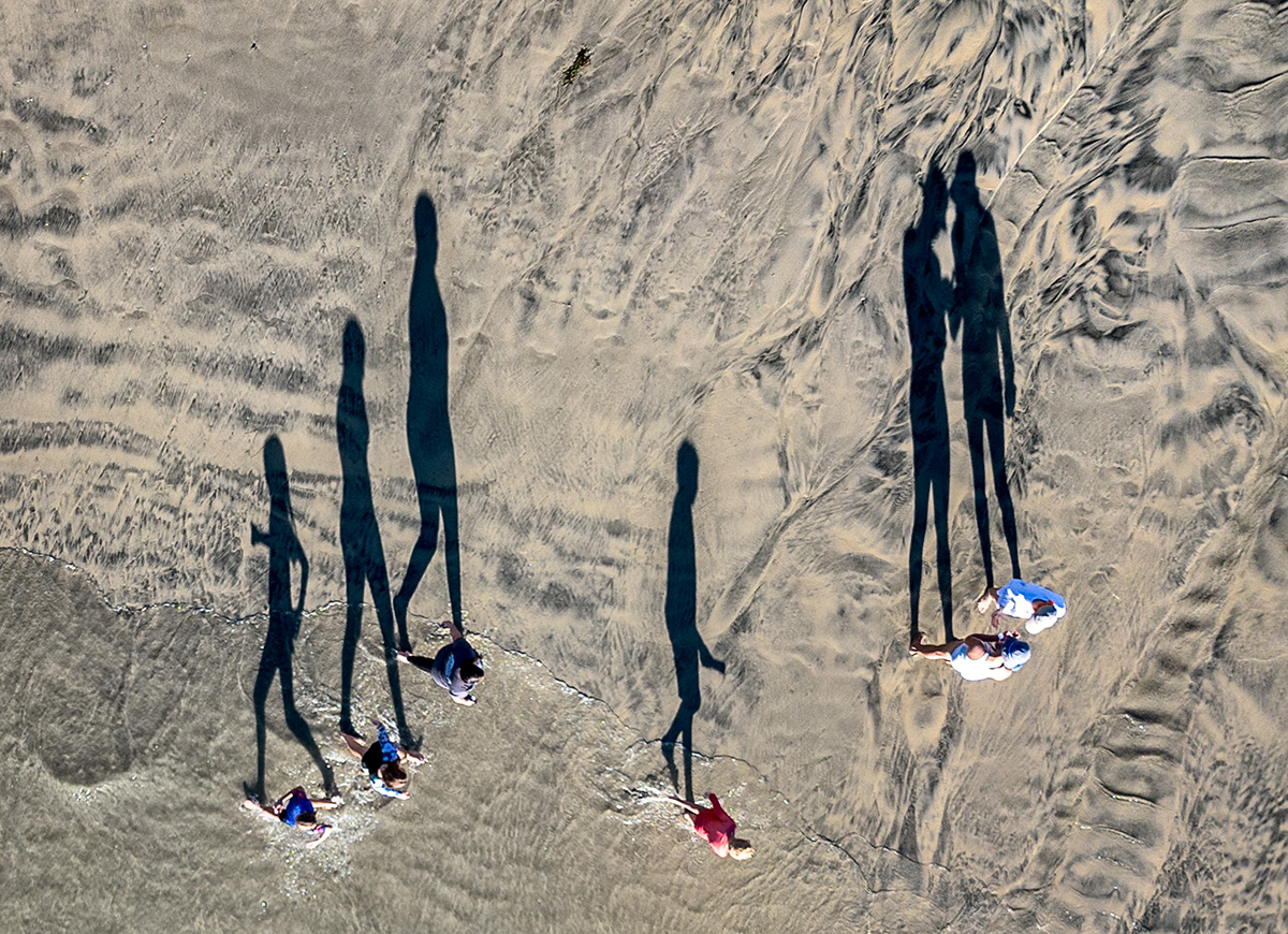 Beach traffic