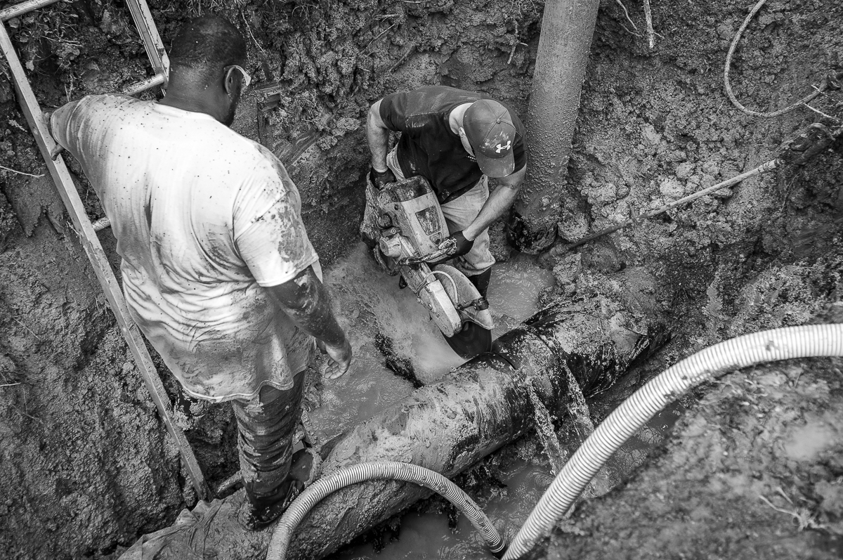 Cutting the Water Main