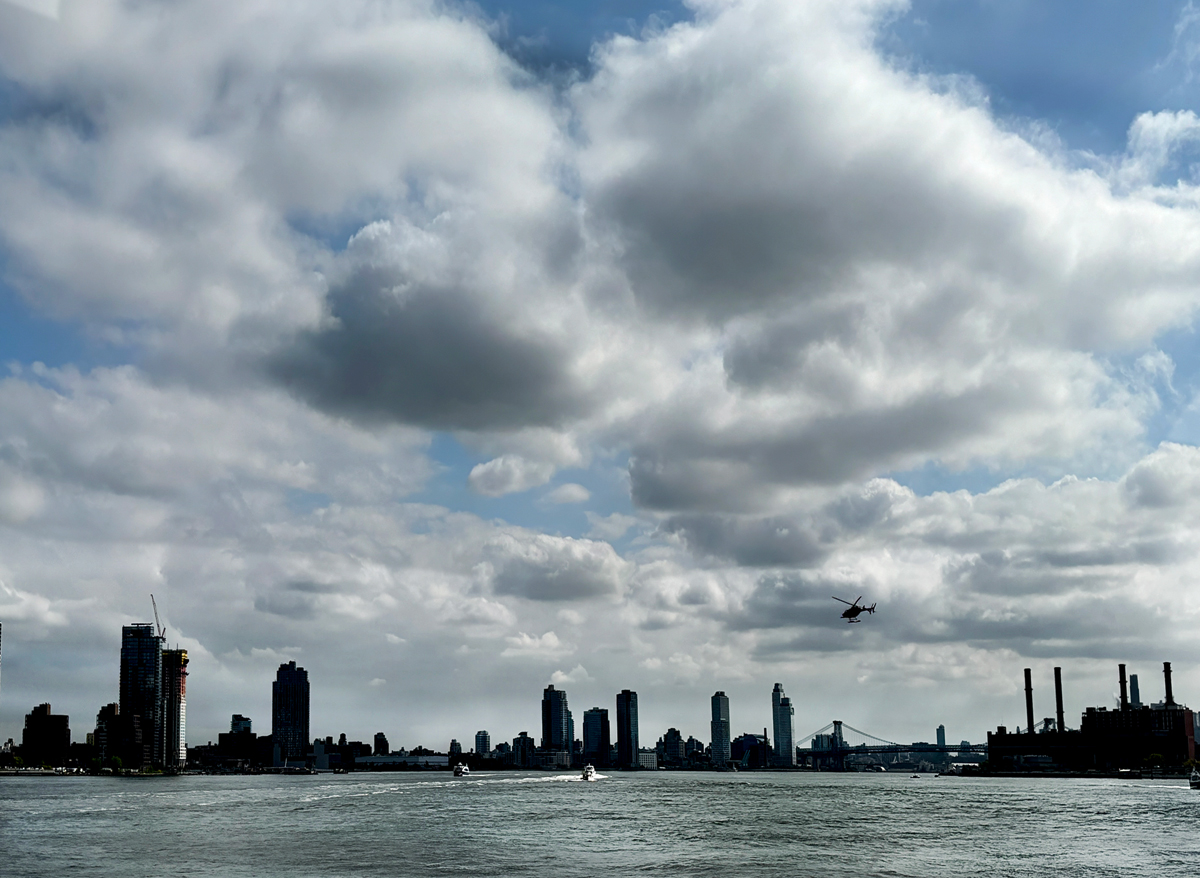 Water land sky