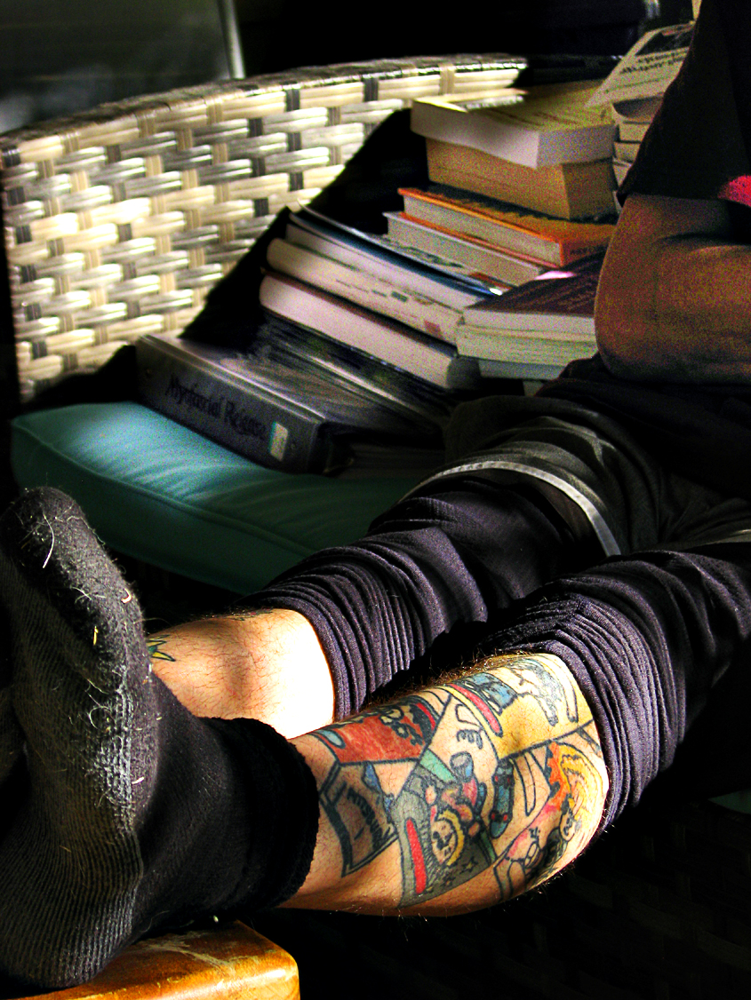 Kicking Back With Some Books