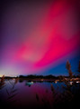 Aurora over the Salt Pond