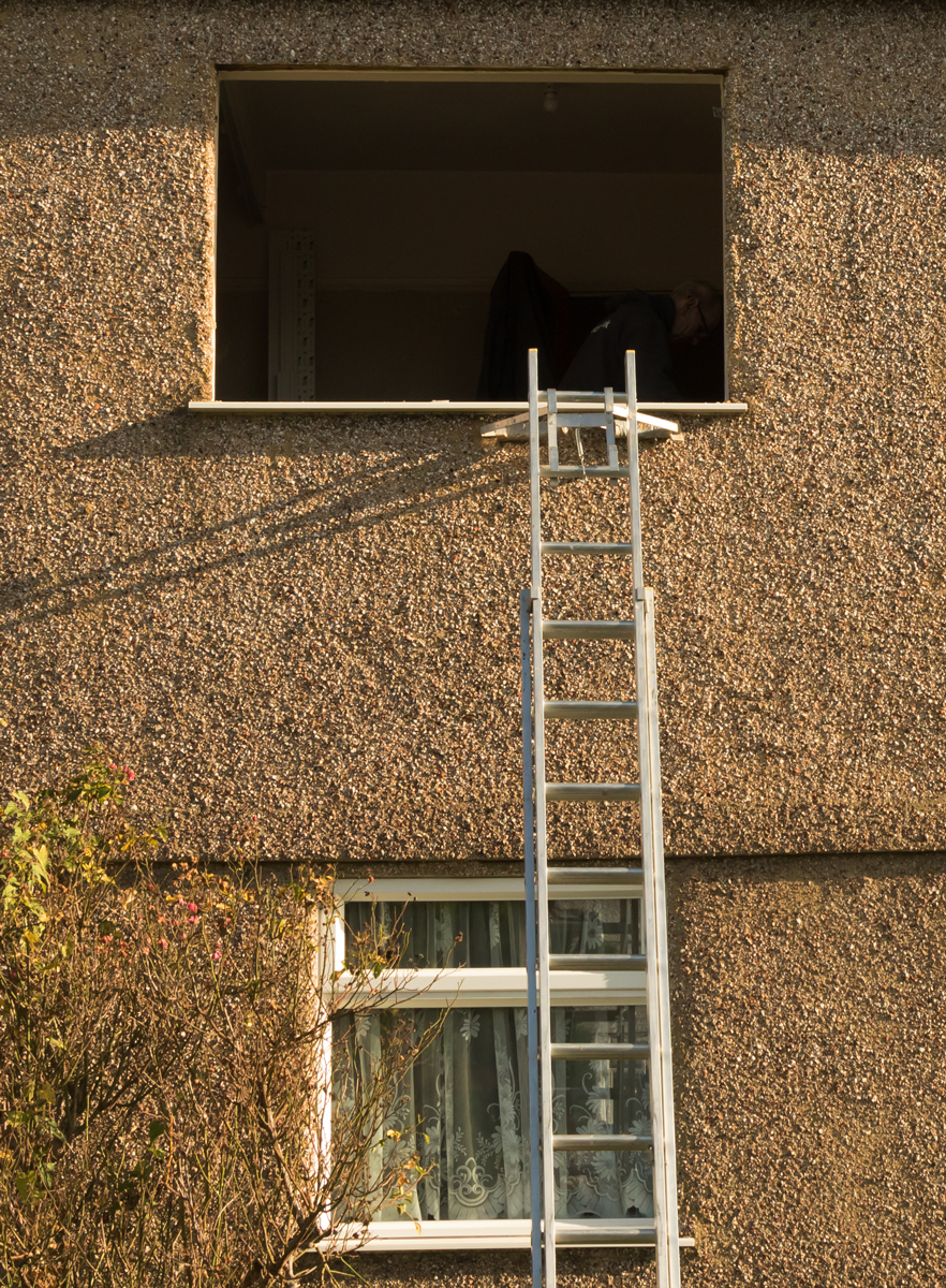 Ladder to Missing Window