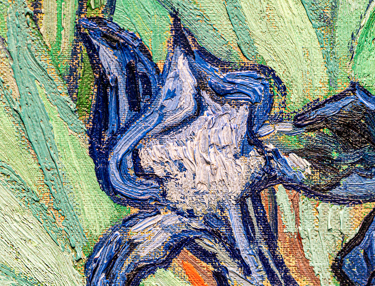 Van Gogh brushstrokes