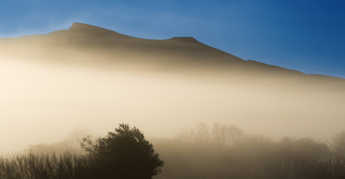 Golden Misty Hill
