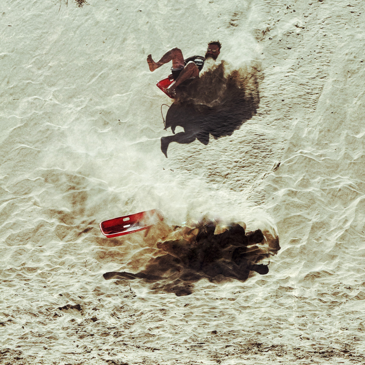 The consequences of dune sledding