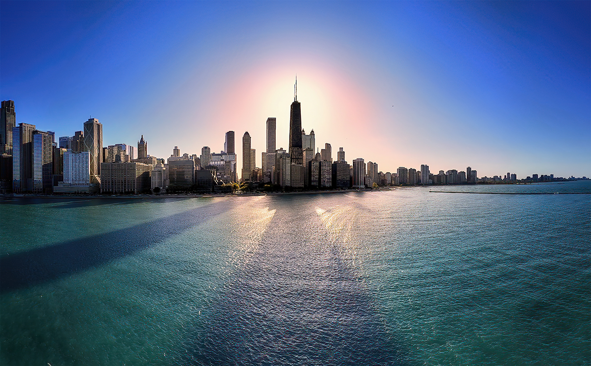 Backlit City
