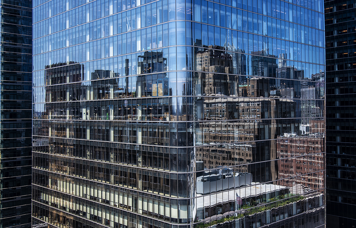 view from Hudson Yards