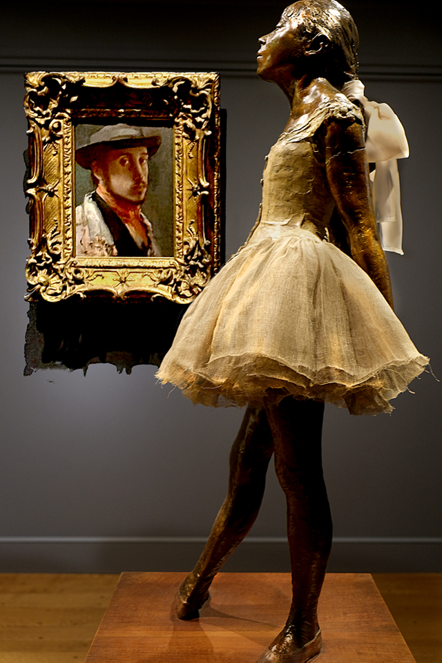The artist is present