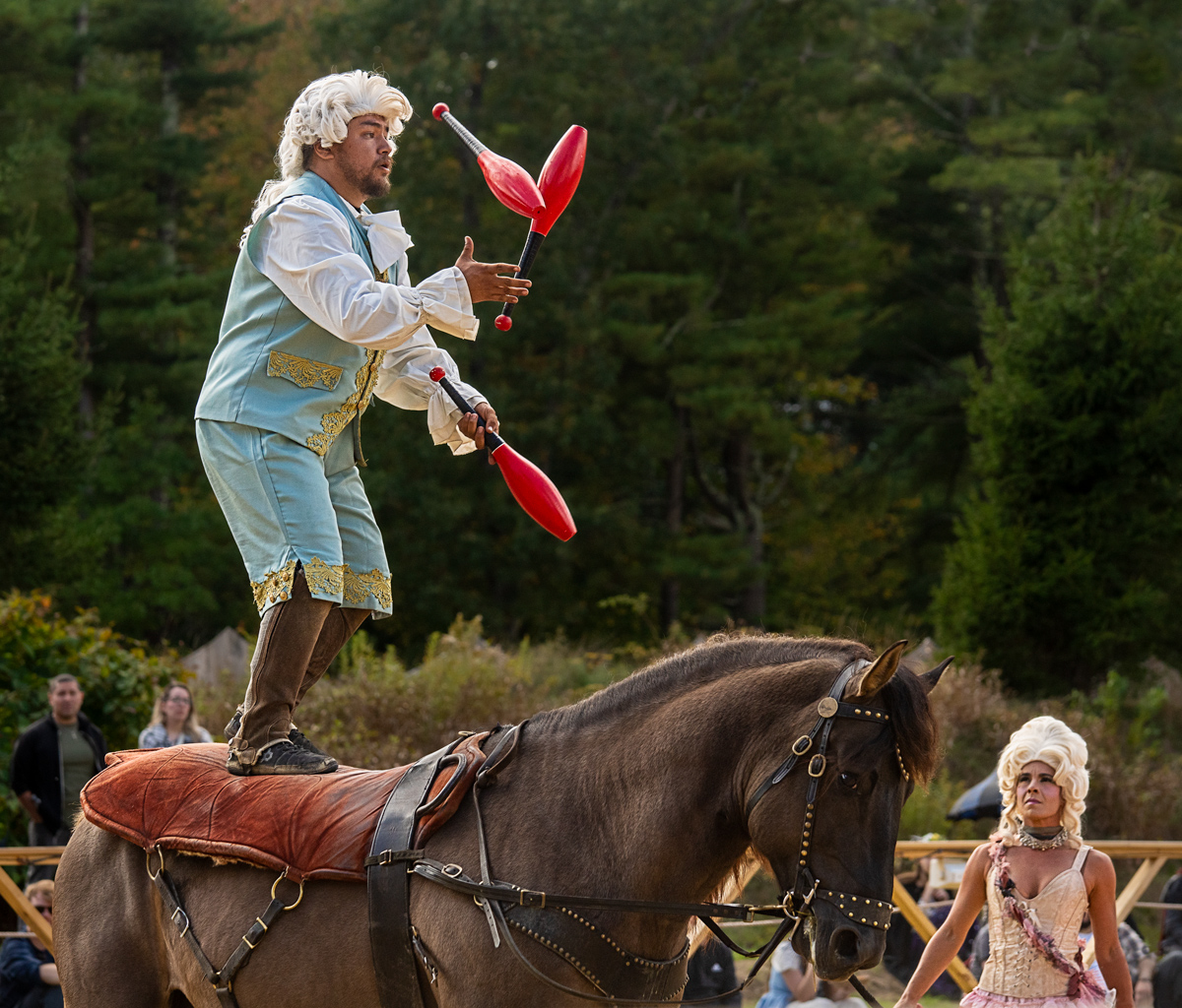 Juggling Horse Rider