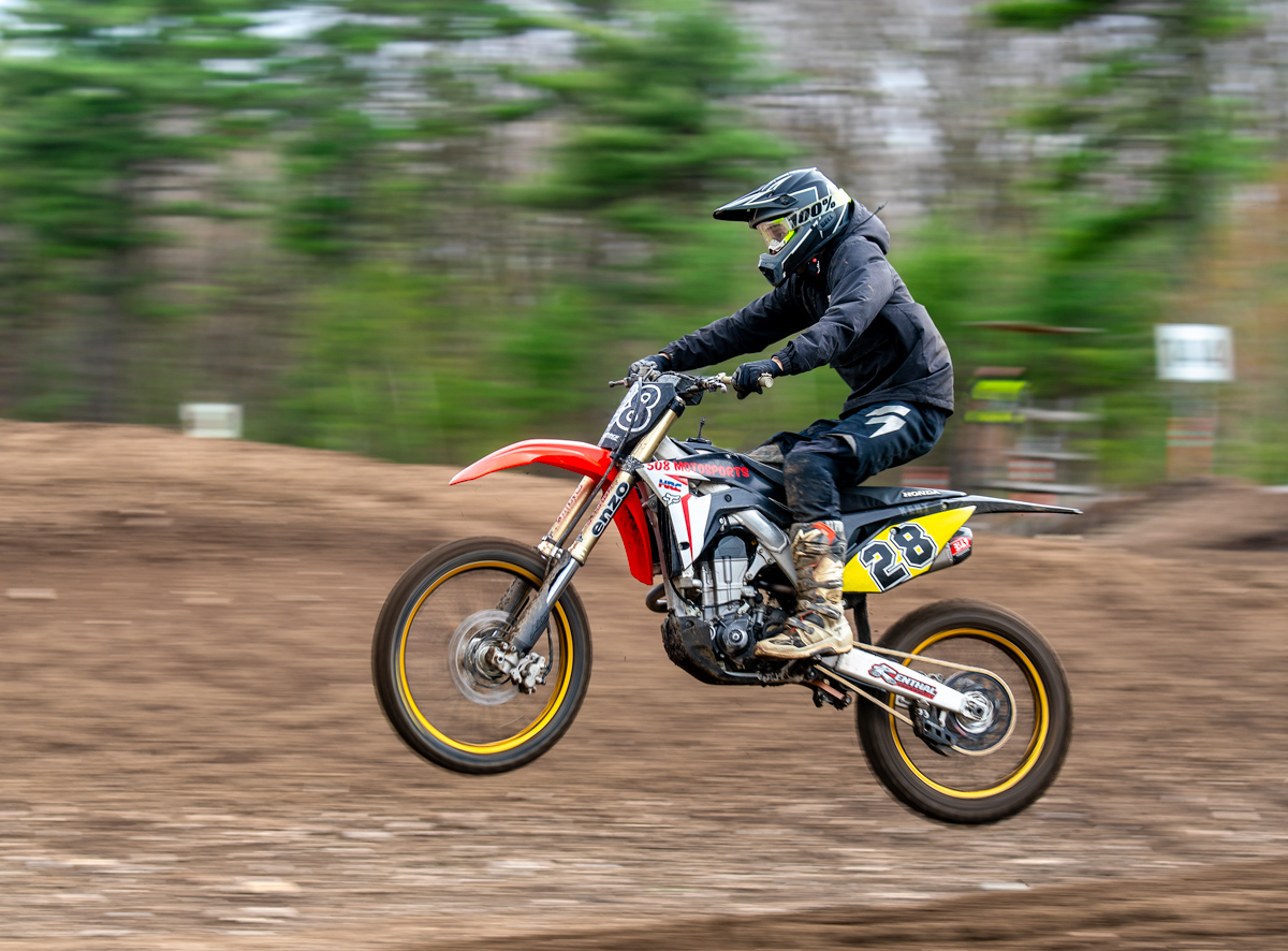 Panned Motocross Jump