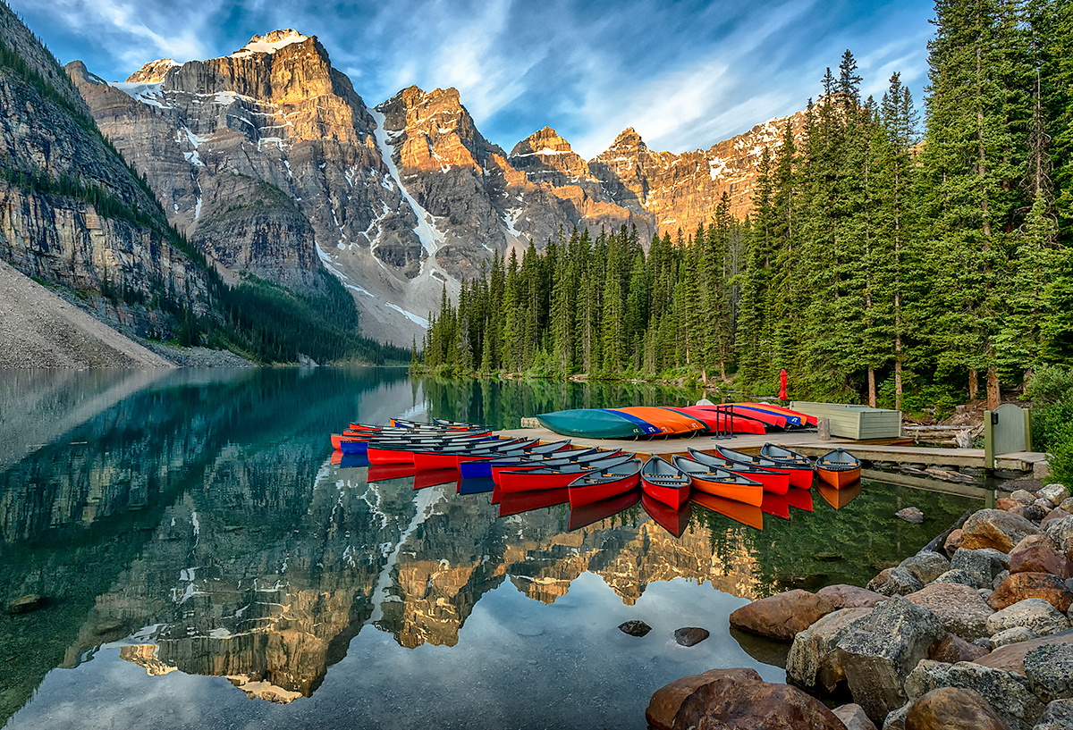 Banff at Dawn