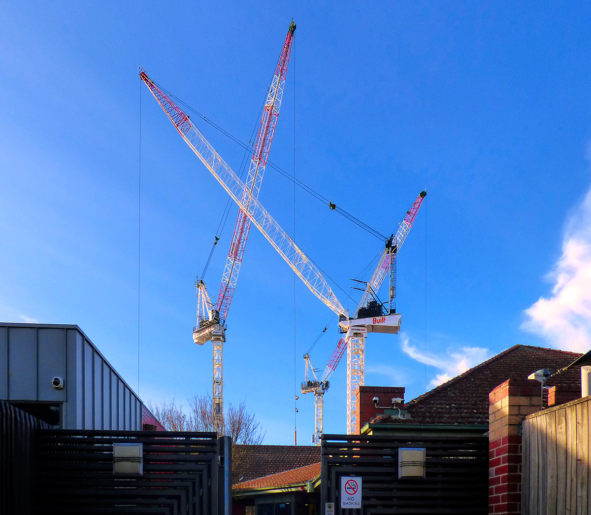 Fences and Cranes