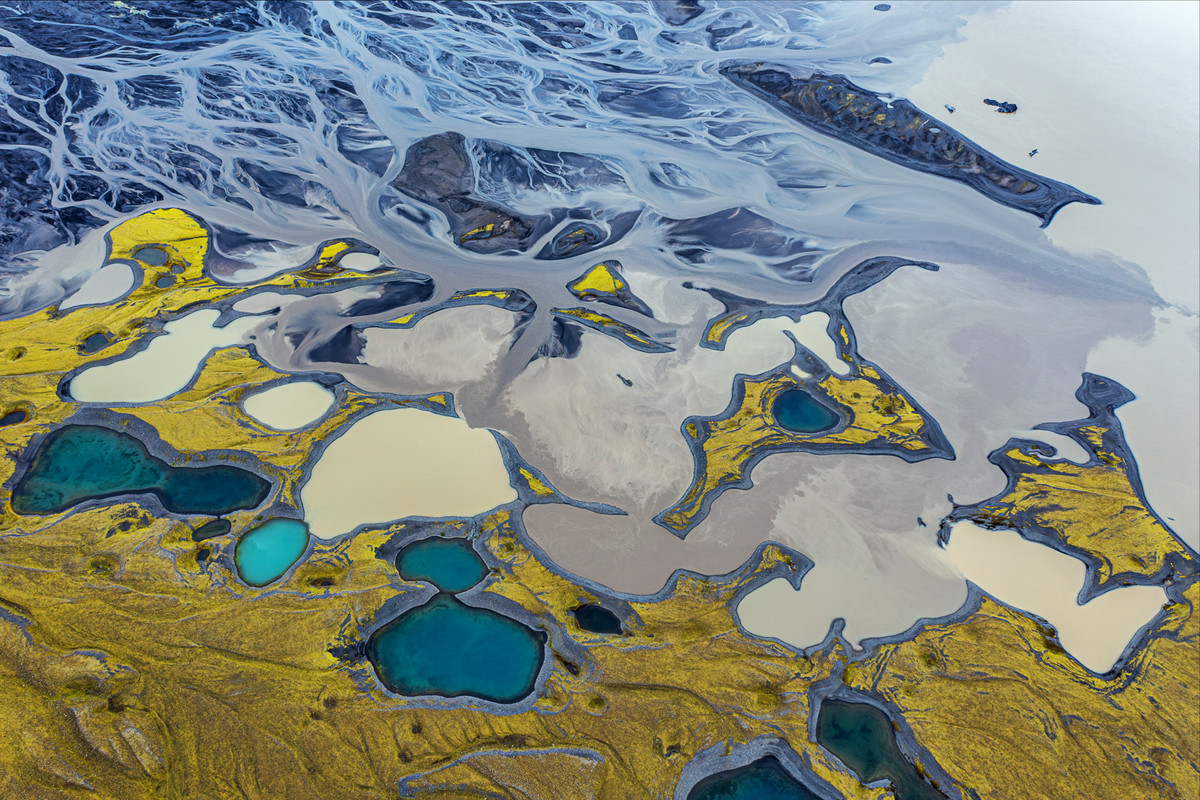 Braided Rivers and Glacial Pools