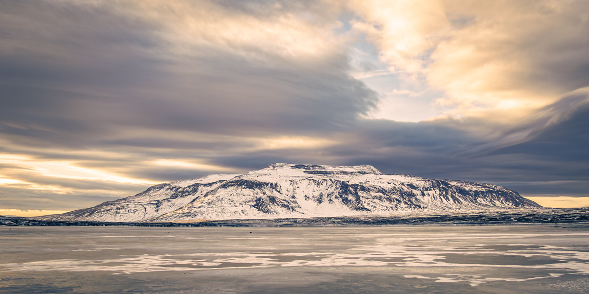 Dawnfall on the blue mountain