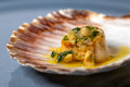 Scallop in nut butter