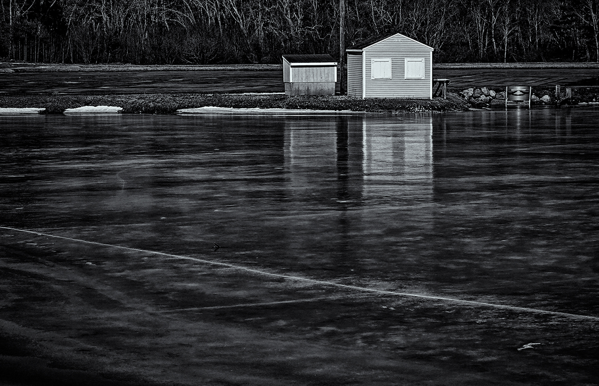 Cranberry Bog, Pump House, Midwinter Thaw