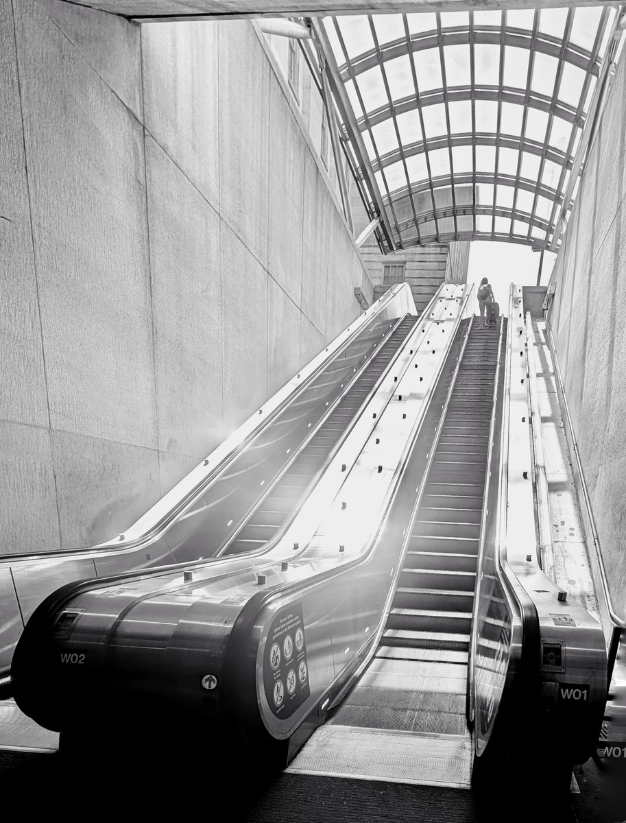 Escalier roulant