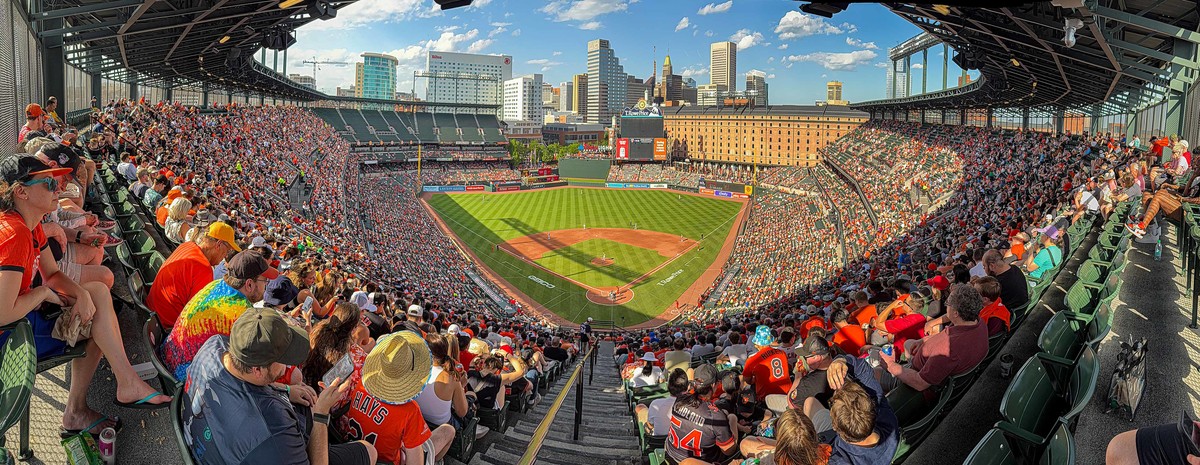 Oriole Park And the City Skyline